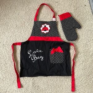 Toddler little girls cooking apron